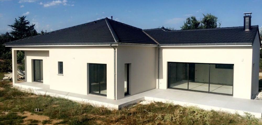 Acadie Valence - Réalisations -maison individuelle - maison moderne drome