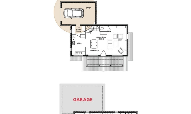 habitation modulaire - maisons modulaires contemporaines - maison évolutive - maisons acadie (3)