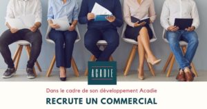 ACADIE - Actu - Recrutement commercial - OG