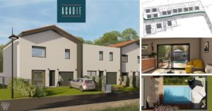 Terrains à vendre - pré commercialisation - offre clé en main - Lotissement l'Eskarpin - Chatuzange Le Goubet - Acadie