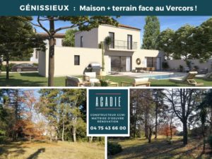 Maisons Acadie - terrain à vendre Génissieux 24 03