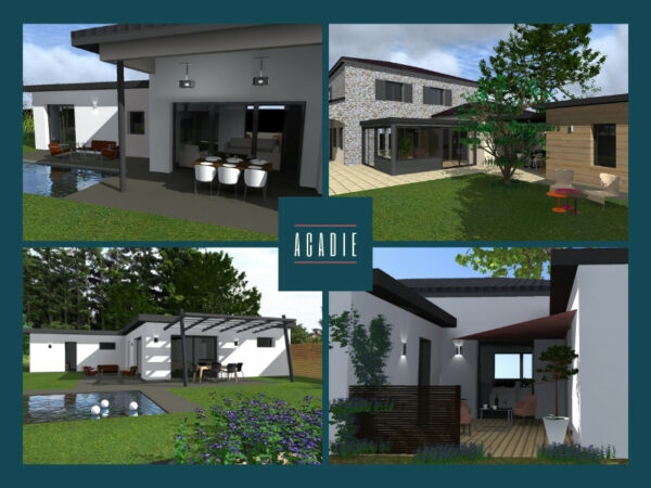 Terrasse, patio, pergola-Maison Acadie actualité