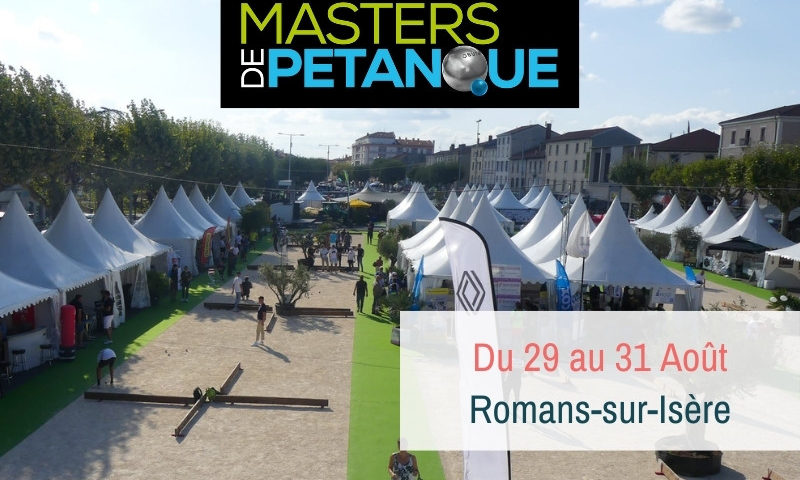 ACADIE - Actualité-Masters Pétanque 2022 Romans sur Isère