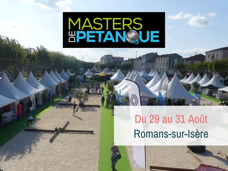 ACADIE - Actualité-Masters Pétanque 2022 Romans sur Isère