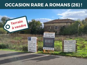 Terrain à bâtir - Romans sur Isère - Maisons Acadie