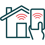 pictogramme maison connectée