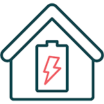 pictogramme rénovation chauffage & pile