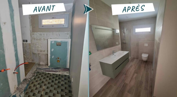 entreprise renovation batiment - salle de bain renovee - acadie
