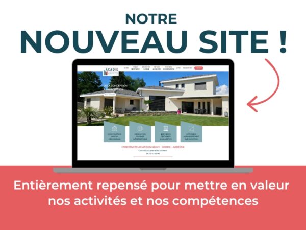 ACADIE - actualité nouveau site internet - avril 2026