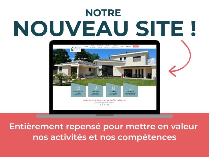 ACADIE - actualité nouveau site internet - avril 2026